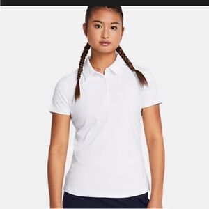 Under armour polo (white)